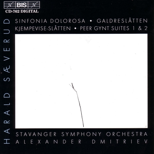 Couverture PEER GYNT: SUITES 1,2 / SINFONIA DOLOROSA / GALDRESLATTEN... de Harald SAEVERUD