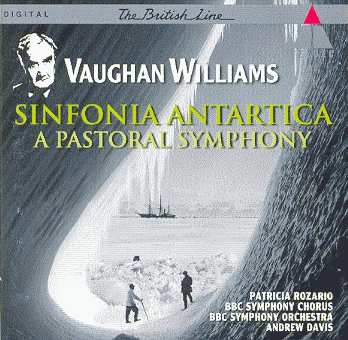 Couverture SYMPHONIE 3,7 "PASTORALE, ANTARTIQUE" de Ralph VAUGHAN WILLIAMS