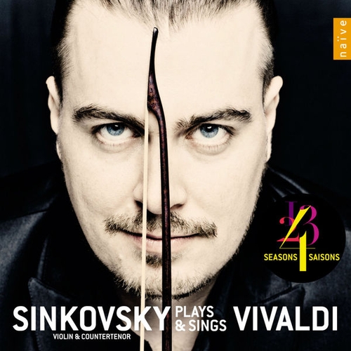 Couverture SINKOVSKY PLAYS & SINGS VIVALDI de Antonio VIVALDI