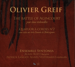 Image du média "THE BATTLE OF AGINCOURT / QUATUOR CORDES 2 de Olivier GREIF"