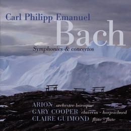 Image du média "SYMPHONIES ET CONCERTOS: WQ 22, 38, 182:3,5 de Carl Philipp Emanuel BACH"