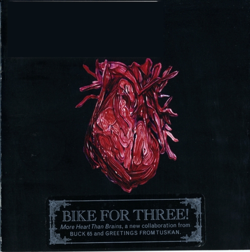 Couverture MORE HEART THAN BRAINS de BIKE FOR THREE!