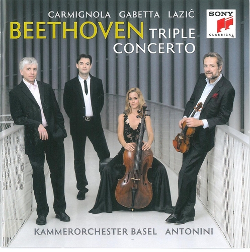 Couverture TRIPLE CONCERTO de Ludwig van BEETHOVEN