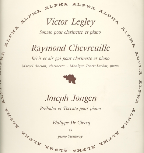 Couverture PRELUDES PIANO (+ CHEVREUILLE) de Joseph JONGEN