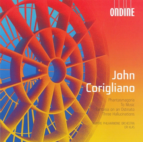 Couverture PHANTASMAGORIA / TO MUSIC / FANTASIA ON AN OSTINATO... de John CORIGLIANO