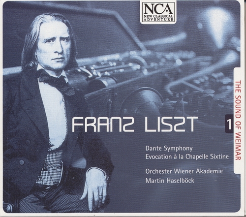 Couverture SOUND OF WEIMAR 1: DANTE SYMPHONY / EVOCATION A LA SIXTINE de Franz LISZT