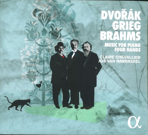 Couverture DANSES HONGROISES (+GRIEG/ + DVORAK) de Johannes BRAHMS