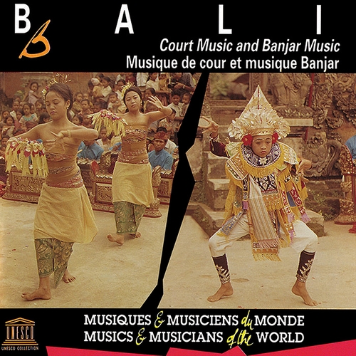 Couverture BALI: MUSIQUE DE COUR ET MUSIQUE BANJAR