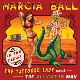 Image du média "TATTOOED LADY AND THE ALLIGATOR MAN de Marcia BALL"