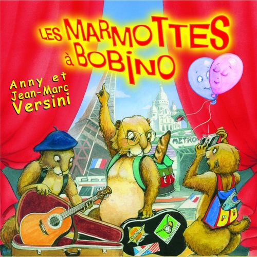 Couverture LES MARMOTTES À BOBINO de Jean-Marc & Anny VERSINI