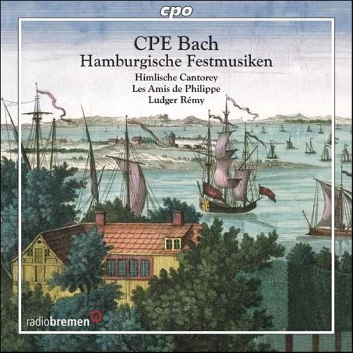 Couverture HAMBURGISCHE FESTMUSIKEN de Carl Philipp Emanuel BACH