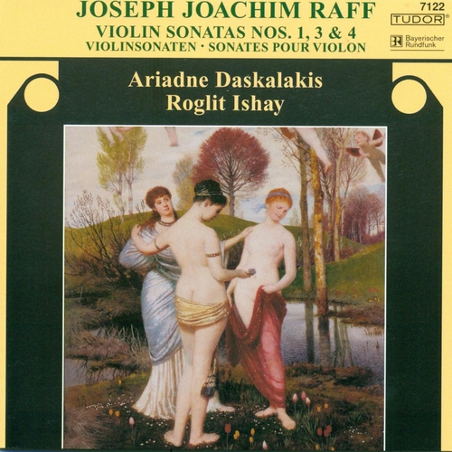 Couverture SONATE VIOLON PIANO 1,3,4 de Joseph Joachim RAFF