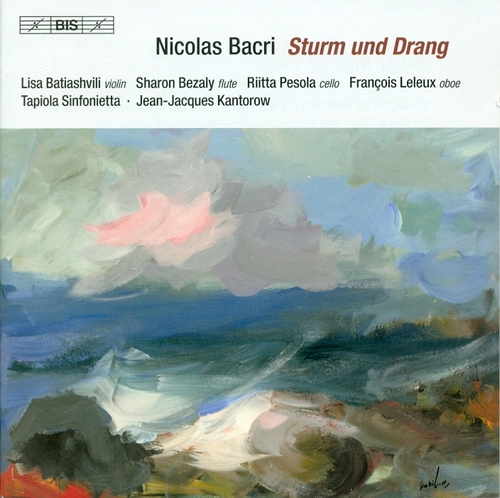 Couverture STURM UND DRANG de Nicolas BACRI