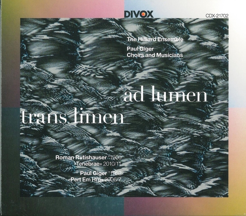 Couverture AD LUMEN TRANS LIMEN (+ GIGER) de Roman RUTISHAUSER