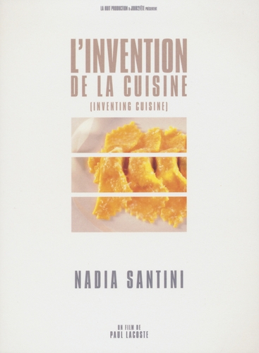 Couverture L'INVENTION DE LA CUISINE : NADIA SANTINI