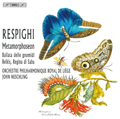 Couverture METAMORPHOSEON/ BALLATA DELLE GNOMIDI/ BELKIS, REGINA DI SAB de Ottorino RESPIGHI