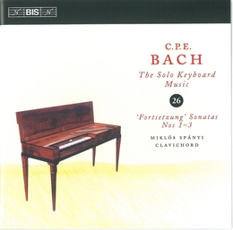 Image du média "SOLO KEYBOARD MUSIC VOL.26 de Carl Philipp Emanuel BACH"