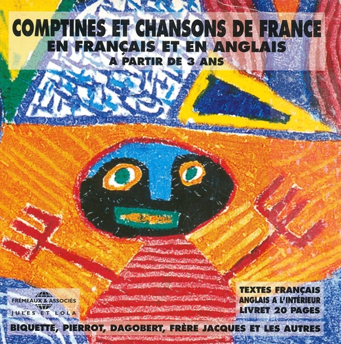 Couverture COMPTINES ET CHANSONS DE FRANCE EN FRANÇAIS ET EN ANGLAIS