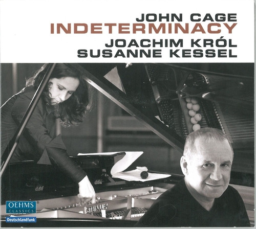 Couverture INDETERMINACY/ SOLO FOR PIANO/ FONTANA MIX de John CAGE