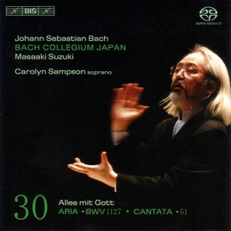 Image du média "CANTATE:  51 / ARIA ALLES MIT GOTT BWV1127 (VOL.30) de Johann Sebastian BACH"