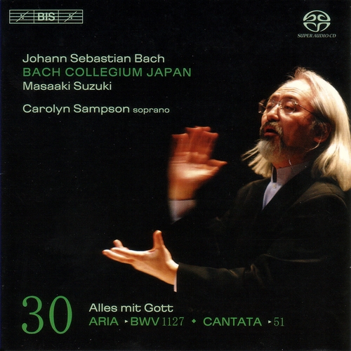 Couverture CANTATE:  51 / ARIA ALLES MIT GOTT BWV1127 (VOL.30) de Johann Sebastian BACH