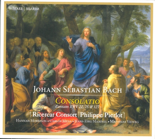 Couverture CONSOLATIO de Johann Sebastian BACH