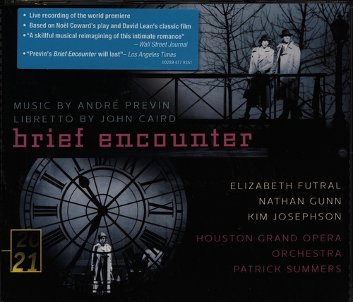 Couverture BRIEF ENCOUNTER de André PREVIN