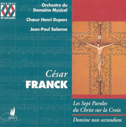 Couverture LES SEPT PAROLES DU CHRIST SUR LA CROIX de César FRANCK