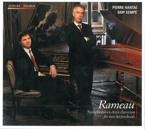 Couverture SYMPHONIE A DEUX CLAVECINS de Jean Philippe RAMEAU