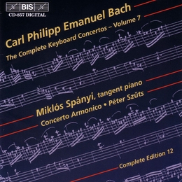 Image du média "CONCERTO CLAVIER VOL.7: WQ.24,28,29 de Carl Philipp Emanuel BACH"