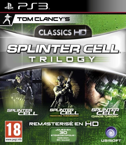 Couverture SPLINTER CELL TRILOGY - PS3