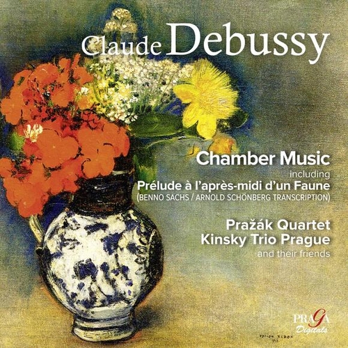 Couverture CHAMBER MUSIC de Claude DEBUSSY