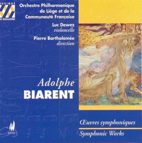 Couverture OEUVRES SYMPHONIQUES de Adolphe BIARENT