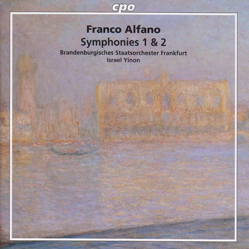 Couverture SYMPHONIE 1,2 de Franco ALFANO