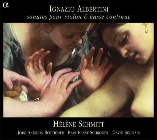 Couverture SONATES POUR VIOLON ET BASSE CONTINUE de Ignazio ALBERTINI