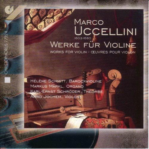 Couverture OEUVRES POUR VIOLON de Marco UCCELLINI