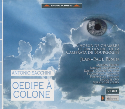 Couverture OEDIPE À COLONE de Antonio SACCHINI