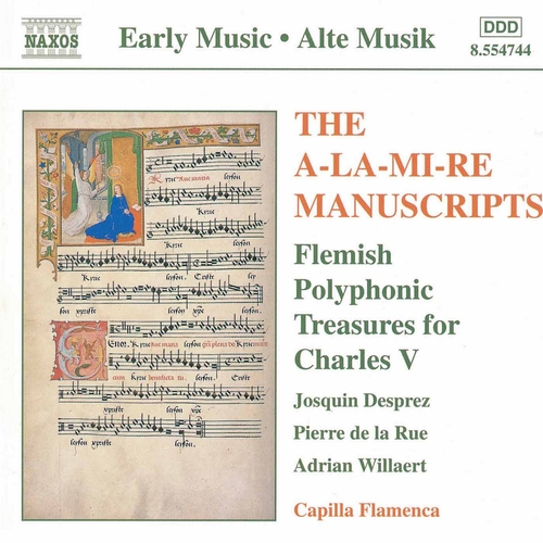 Couverture A-LA-MI-RE MANUSCRIPTS - FLEMISH POLYPHONIC TREASURES