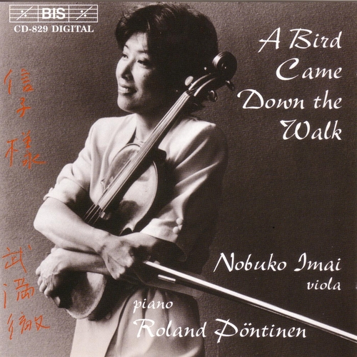 Couverture NOBUKO IMAI - A BIRD CAME DOWN THE WALK