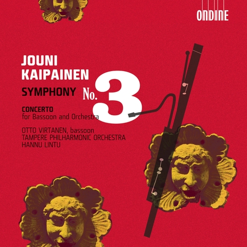 Couverture SYMPHONIE 3 / CONCERTO POUR BASSON ET ORCHESTRE de Jouni KAIPAINEN