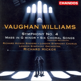 Image du média "SYMPHONIE 4 / MESSE / 6 CHANTS CHORALS de Ralph VAUGHAN WILLIAMS"