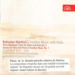 Image du média "MUSIQUE DE CHAMBRE AVEC ALTO de Bohuslav MARTINU"