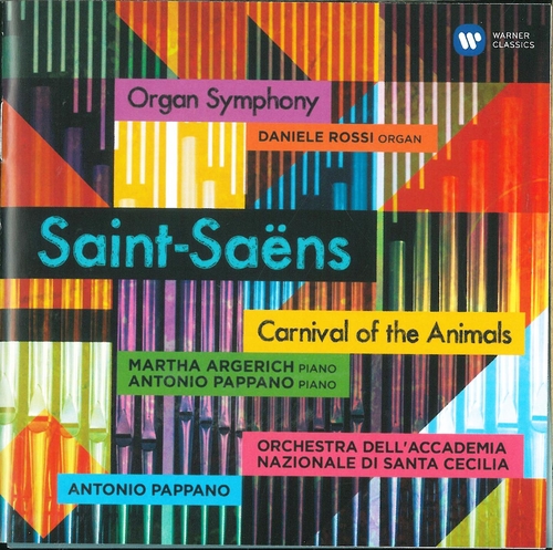 Couverture SYMPHONIE 3 "ORGUE" / CARNAVAL DES ANIMAUX de Camille SAINT-SAËNS