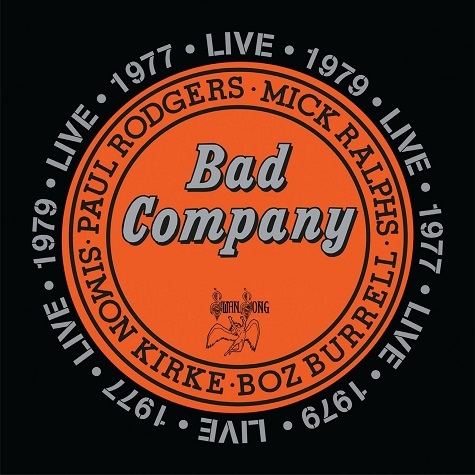 Couverture LIVE 1977 & 1979 de BAD COMPANY