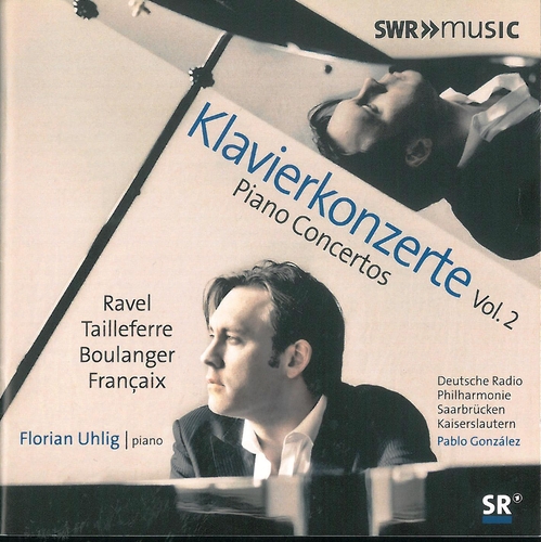 Couverture CONCERTOS FRANÇAIS VOL.2 (RAVEL/ TAILLEFERRE/ BOULANGER...)