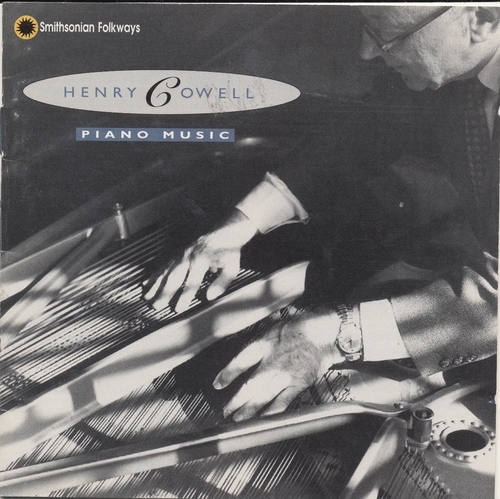 Couverture PIANO MUSIC de Henry Dixon COWELL