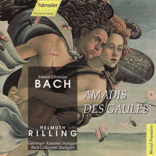 Couverture AMADIS DES GAULES, TRAGEDIE LYRIQUE de Johann Christian BACH