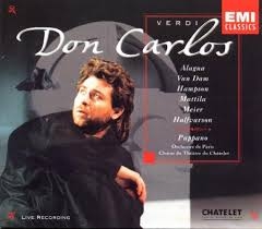 Couverture DON CARLOS (VERS.FR.) de Giuseppe VERDI