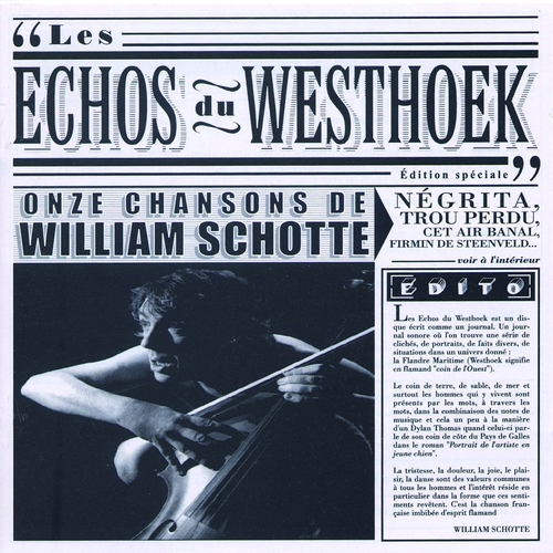 Couverture ECHOS DU WESTHOEK de William SCHOTTE