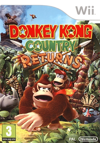 Couverture DONKEY KONG COUNTRY RETURNS - Wii